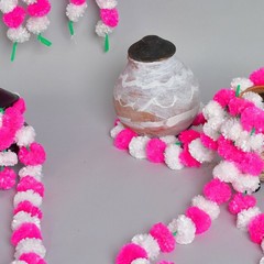 10 PC Home Decoration, Diwali, Indian Festival Artificial Marigold Garlands