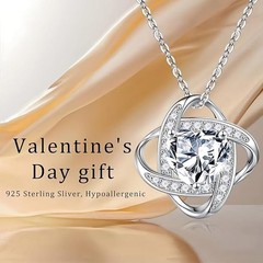 Eternal Preserved Red Rose with Necklace Pendant Gift Box Romantic Real Flower