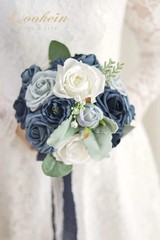 7 Inch Wedding Bouquet Artificial Flowers Bouquet Bridesmaid Bouquet Bridal B
