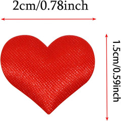 200Pcs Sponge Confetti Flower Decor Heart Shape Petals Table Wedding Decoration