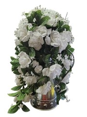 Romantic Wedding Bouquet Centerpiece Head Table Bridal Bouquet Artificial