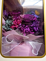 Lovenfold Flowers Preserved Flowers Bouquets, Purple Rose Bouquets