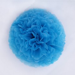 2PCS Tissue Paper Pom Poms Flowers Birthday Wedding Party Backdrop Decor
