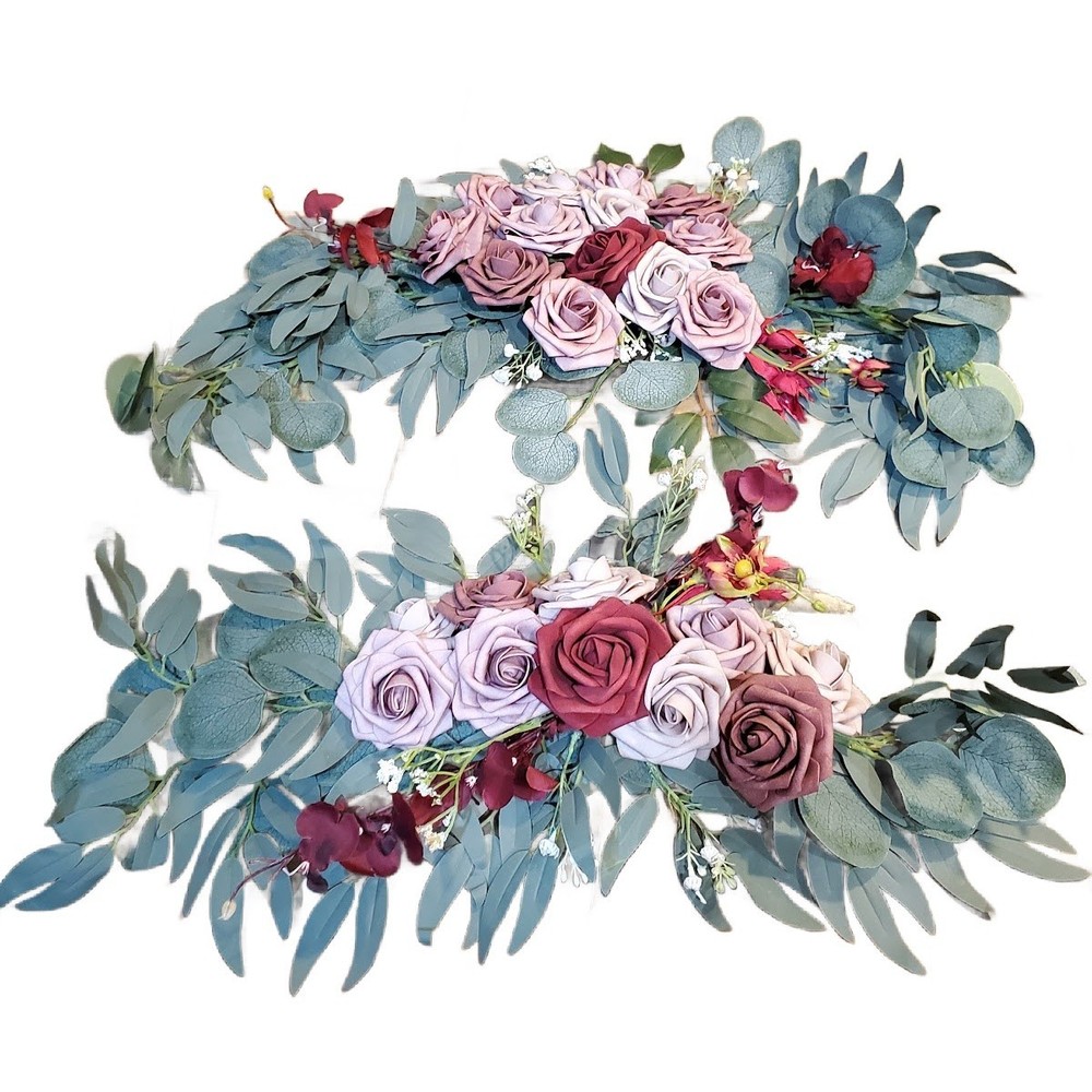 Lings Moments Wedding Arch Flowers (2 Piece) includes 4 clips