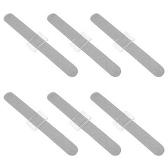 6Pcs Adjustable Silver Wedding Wrist Corsage Bracelet Floral DIY Wristband