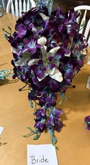 NOS Artificial Flowers Wedding Party Set Custom Made 2000.00 Value