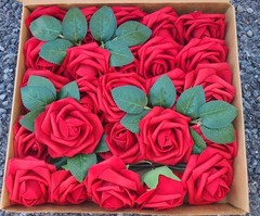Ling’s Moment Red Roses – Box of 25 New In Box