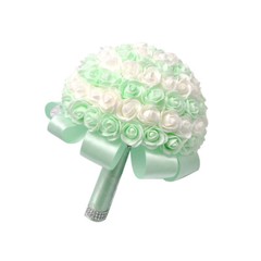 wedding hand bouquet Bride Wedding Bouquet， Bridal Flower Tossing Bouquet