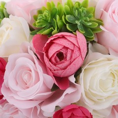 Elegant Flower Bouquet Artificial Bouquets for Wedding Fake Bridal