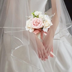 Wedding Bridal Bouquet Artificial Flowers Home Decor Toss Bouquet for Party