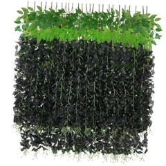 36Pcs Fake Wisteria Hanging Flowers, 3.6Ft/Pcs Artificial Wisteria 36pcs Black