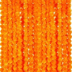 Set Wedding Decorative marigold Flower Indian Garlands