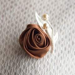 Rose Corsage man wedding Flowers Brooch Groom Boutonniere Prom Party Decoration
