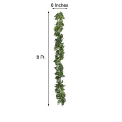 8 feet Pothos Silk Filler Garland Green Home Wedding Party Decorations