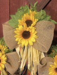 Wedding Bridal Bouquet Sunflower Set