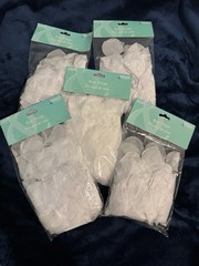 White Rose Petals Wedding 5 Bags of 300 Pieces Each 1500 Total Wedding Petals