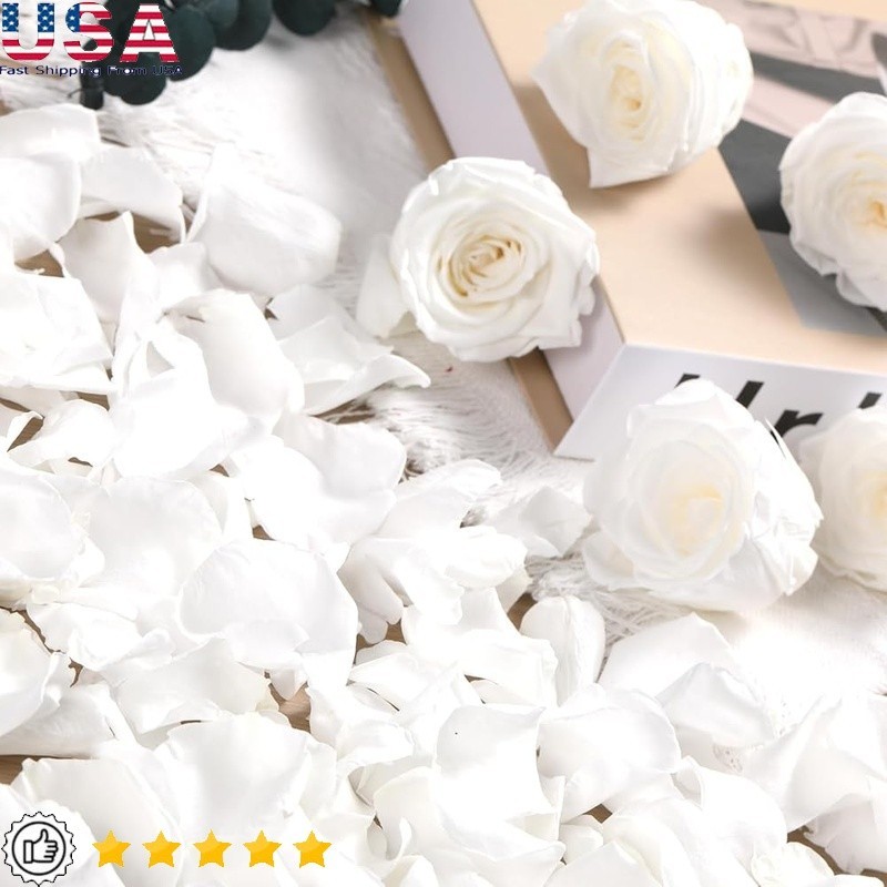 Natural Dried Rose Petals Romantic Weddings Decor Events Crafts Celebrations New