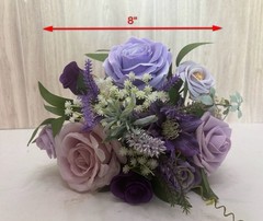 Wedding Shades Of Purple Bridesmaids Groomsmen Flowers Girl Flowers Bouquets Bx6