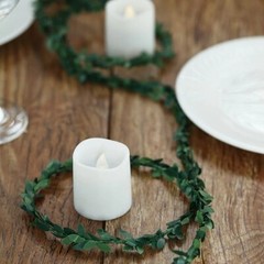 18 feet Green Artificial Mini Leaves Vine GARLAND Wedding Party Home Decorations