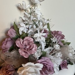 Silk Flower Bouquet Light Pink Wedding Table Centerpiece Decor