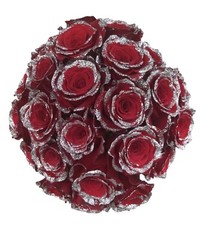 Red Glitter Roses