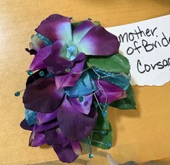 NOS Artificial Flowers Wedding Party Set Custom Made 2000.00 Value