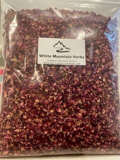 Rose Petals Red Organic Dried Wedding Flower ~ Freshly Packed USA Free Ship