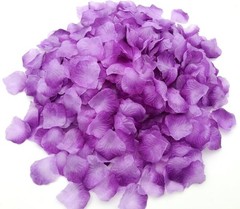 Luxurious 2200 Count Light Purple Rose Petals for Weddings & Special Occasions