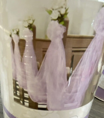 Tulle Lavender Roll Decoration Wedding Baby Shower Birthday Sealed Package