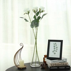 CREAM 24 Artificial 31″ Long Stem Silk ROSE FLOWERS Party Events Decorations