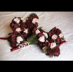 Set Of 4 bridesmaid bouquets