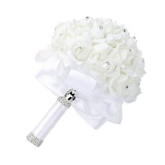 1PC Artificial Flower Bouquet Wedding Hand Bouquet Wedding Bouquet for Bride