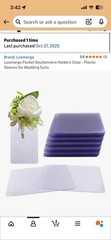 Pocket Square Boutonniere/Wrist Corsage Supplies