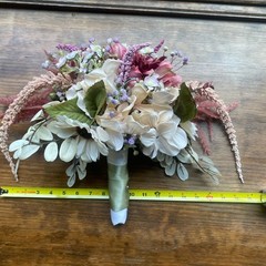 Beautiful Bridal Wedding Bouquet Budget Friendly Faux Florals White Pink Purple