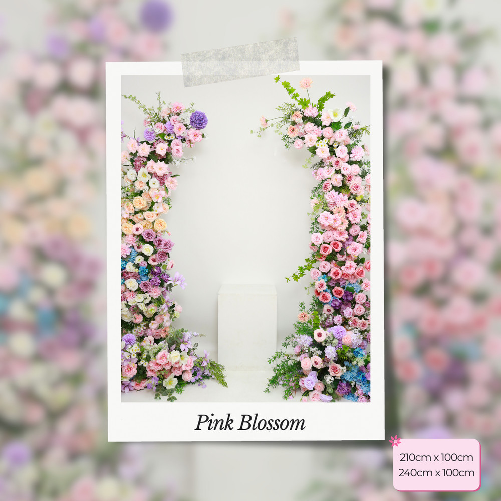 Preowned🌸4pc Arch Flower Set: Pink Blossom – $600 (original price paid: $1,500)