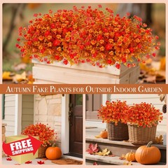 TURNMEON Flowers Brown Eucalyptus 12 Bundles