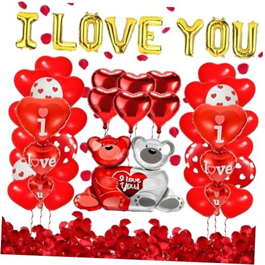 Valentines Balloons,Valentines Day Decorations,Happy Anniversary Balloons,I