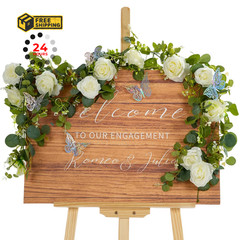 Biutee 2PCS 13Ft Depth: 12.17 ft, Width: 0.98 Height: White