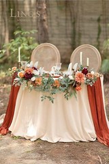 Ling’s Moment Wedding Table Centerpiece Package, Floral Swags for Wedding Hea…
