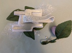 Handmade Sola Wood flower corsages & boutonnieres, proms/weddings, select color
