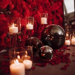 Yescom 20″ Large Disco Ball Mirror Big Hanging Glass for Party Events Wedding