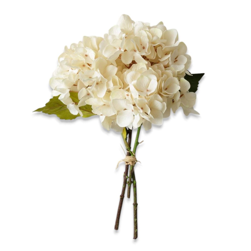 Cream Hydrangea Bouquet Stem Bundle