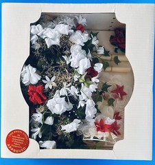 Wedding Bouquet and Boutenniere Bridal And Cake Topper VTG 1989 Sealed Pre Owned