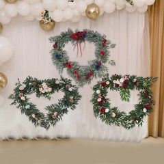 3-Style Artificial Floral Garland, for Wedding Decoration, Artificial Flower