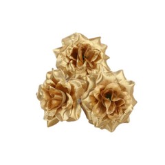 50PCS Rose Flower for Hat Clothes Album Embellishment
