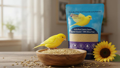 Alpiste Canary Seed – 100% Pure, Non-Gmo, Double Cleaned Food for Canaries, Finc