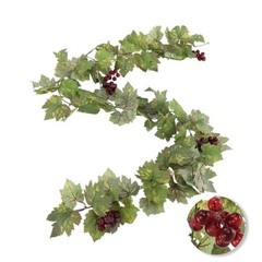 Artificial Grape Vine Leaf Garland Plant with 5 1 Summer Grape Leaf Garland