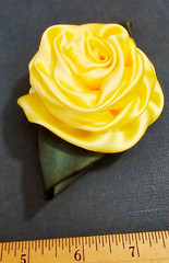 Very Nice Yellow Flower Silk Corsage