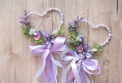 Flower girl wand, Lavender flower wand, Lavender small bouquet