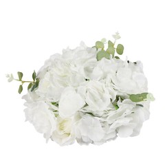 10 Pcs 7.87 inch Diameter Fake Flower Ball Arrangement Bouquet Party Centerpiece